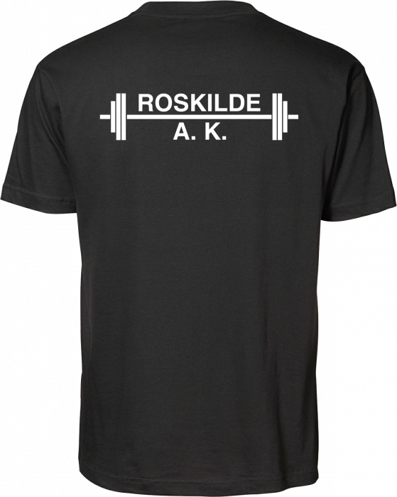 ID - Rak T-Shirt - Svart